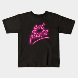 Got Plants Neon Kids T-Shirt